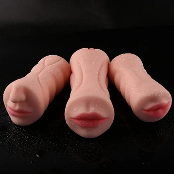 Realistiske Oral 3D-Deep Throat med Tungen Tænder Maiden Kunstig Vagina Mandlige Masturbator Realistisk Fisse Oral Sex Legetøj til Mænd