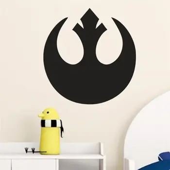 Rebel Alliance-Logoet, Star Wars-Vinyl Decals Wall Sticker Hjem Vægmaleri Hus Indretning Stue, Soveværelse Kunst Klistermærker 57x60cm ZB251