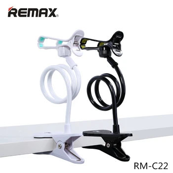 Remax 360 Rotation Fleksibel Lange Arm Mobiltelefon Stå Dovne Mennesker Bed Desktop Tabel Mount Holder til iphone til samsung, huawei