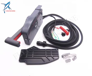 Remote Control Box Assy 703-48205-16 703-48207-1B 703-48207-17 For Yamaha Påhængsmotor styresystem 10P Shifter, VENSTRE SIDE