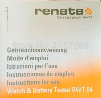 Renata BWT-94 Ur batteri tester og Urværk Detektor
