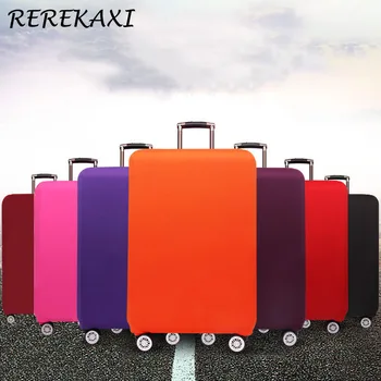 REREKAXI Rejse Tykkere Elastisk Ren Farve Bagage Kuffert Beskyttende Cover,18-32 