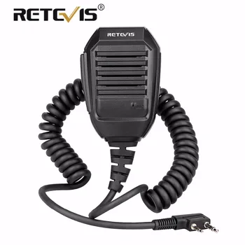 Retevis RS-113 Handy Højttaler Mikrofon 2000D Kevlar Kabel Til Kenwood Baofeng UV5R UV82 H777 RT21 RT22 RT3 RT5R Walkie Talkie