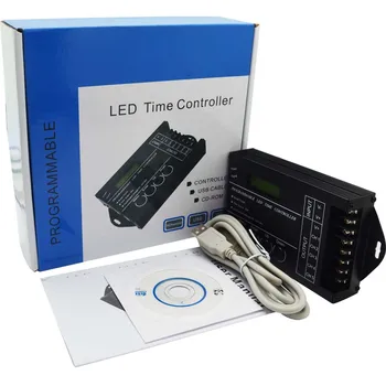 RGB LED Controller Tid programmerbar TC420/TC421 DC12V/24V 5Channel Samlede Produktion 20A Fælles Anode Programmerbare Gratis Fragt