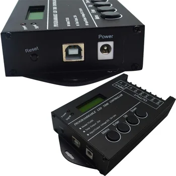 RGB LED Controller Tid programmerbar TC420/TC421 DC12V/24V 5Channel Samlede Produktion 20A Fælles Anode Programmerbare Gratis Fragt