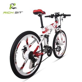 RichBit Nye 36V*250W El-Cykel, Mountain Hybrid El-Cykel Vandtætte Ramme Indersiden Li-on 12.8 Ah Batteri Folde ebike