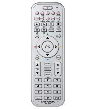RM-L14 8in1 Universal Smart Fjernbetjening Med Learn-Funktionen For TV CBL DVD SAT DVB-CONTROLLER chunghop kopi