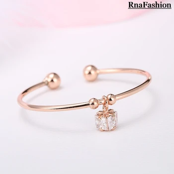 RNAFASHION Mode smykker Nyeste design armbånd Armbånd mode Kvinder, stjerne smykker udsøgt kobber hånd ring