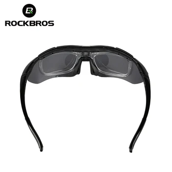 ROCKBROS Polariseret Vandring Eyewears Solbriller Vindtæt Beskyttelsesbriller Fiskeri Sportsgrene Briller til Mænd, Kvinder Cykling cykel Cykel Briller