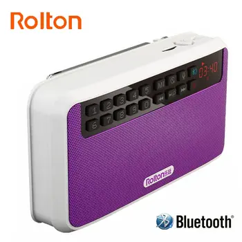 Rolton E500 Stereo Bluetooth højttaler FM-Radio, Bærbar Højttaler-Radio, Mp3-Afspil Lyd optagelse Hånd Fri til Telefonen Og Lommelygte