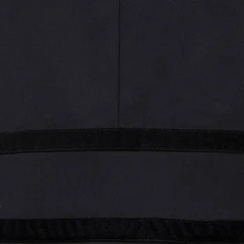 Rosetic Gotiske Havfrue-Nederdel Sort Efteråret Kvinder Sequined Lace-Up-Goth-Punk-Bodycon Street Fashion Asymmetrisk Goth Trompet Nederdele