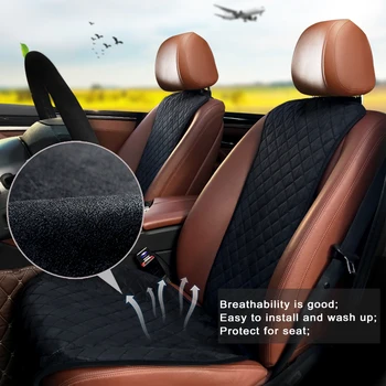 Rownfur sædebetræk Universal Kompatibel Med Køretøjer Beskytte Pladser Dække Bil-Bil styling sædehynde Auto Tilbehør