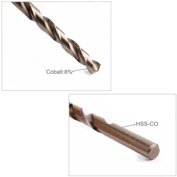 RUITOOL Kobolt Boret Sæt Oprindelig M35 Twist Boret Metal Cutter 1-10 mm/1-13mm Til Rustfrit Stål, Træ elværktøj