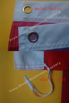 Rumænien royalty af Flag 120X120cm (3x5FT) 120g 100D Polyester Dobbelt-Syet i Høj Kvalitet Banner Gratis Fragt