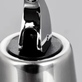 Rustfrit Stål kan Genbruges Vakuum Forseglet Red Wine Bottle Sealer Plug-låg med håndtag