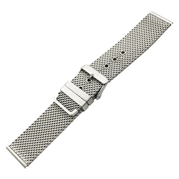 Rustfrit Stål Ur Band 24mm til Sony Smartwatch 2 SW2 Pin-Lås Rem Håndled Bælte Armbånd Sort Sølv + Forår Bar