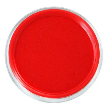 Rød farve stempel pad i Høj kvalitet pigment ink pad til stempel inkpad for Febric tætning kontor materiale skoleartikler