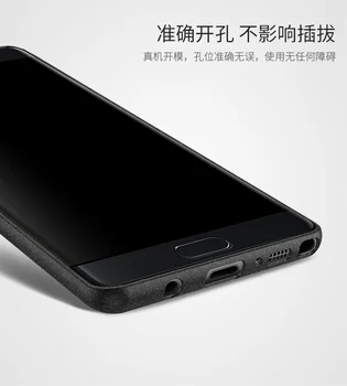S7 kant Anti-sved Sand mat Tilfælde Ultra tynd fuld monteret beskyttende Tilfældet til Samsung Galaxy S7 kant G9200 telefon dække Coque
