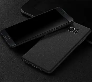 S7 kant Anti-sved Sand Mat Tilfælde Ultra tynd fuld monteret beskyttende etuier til Samsung Galaxy S7 G9200 kant G9250 telefonens cover