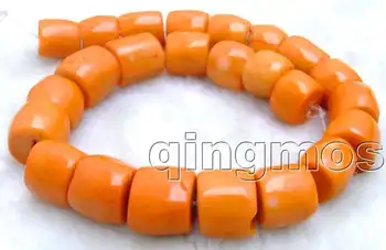 SALG Store 15-20mm Høj Kvalitet Natur orange Kolonne Knurl Coral strand 15