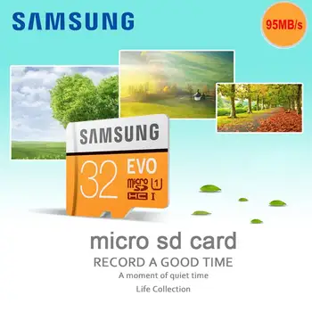 SAMSUNG Micro SD Kort 32gb Mini-TF Kort Class10 TFTrans Flash Mikro Memoria Kort 32GB For UAV 4K HD-Video Sport Kamera
