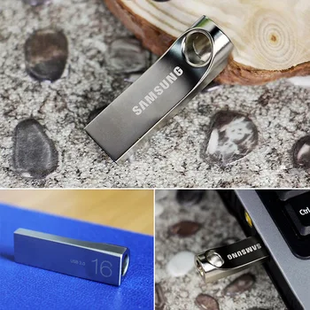 SAMSUNG USB-Flash-Drev, 32gb, 64gb 128gb USB3.0 Metal Pen Drive Lille Pendrive Flash Memory Stick cle usb-lagerenhed, U Disk