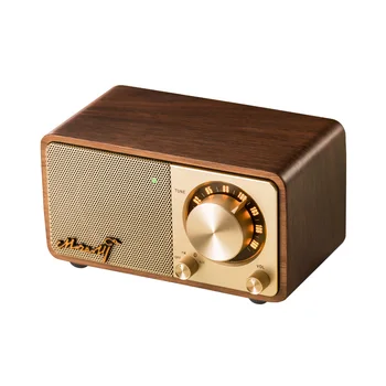 Sangean Mozart Mini Mørk valnød Bluetooth højttaler med radio-Gratis fragt