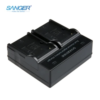 SANGER Dual Channel Hurtig Digital Batteri Oplader Til SONY F-serien NP-F970 F750 F960 F550 FM500h FM50 FM70 FM90 QM71D QM91D