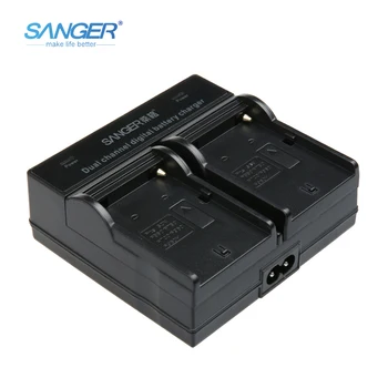 SANGER Dual Channel Hurtig Digital Batteri Oplader Til SONY F-serien NP-F970 F750 F960 F550 FM500h FM50 FM70 FM90 QM71D QM91D