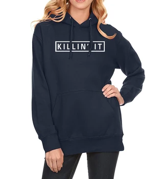 Sanger KILLIN'DET Print 2017 Sweatshirt Til Kvinder er Hoody Fashion Streetwear Hipster Kawaii Hættetrøjer Kvindelige Sweatshirts Kpop Tøj