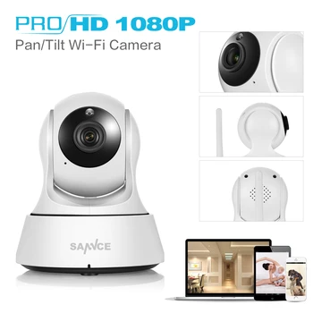 SANNCE 1080P Full HD Mini Trådløse Wi-fi Kamera Sucurity IP-CCTV-Kamera Wifi-Netværk Overvågning Smart IRCUT Night Vision Onvif