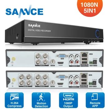 SANNCE 8 Kanal 720P H. 264 Video-Optager med HDMI Netværk D1 Realtime CCTV DVR NVR HVR 8CH til Hjem Sikkerhed Kamera System