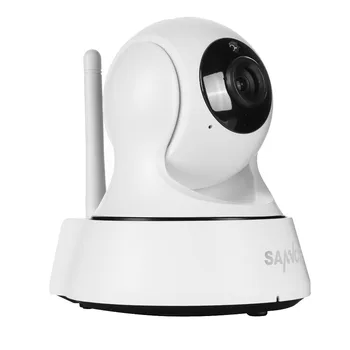 SANNCE IP-Kamera Trådløse 720P IP Sikkerhed Kamera WiFi IP Sikkerhed Kamera babyalarm Sikkerhed Kamera, Easy Scan QR-KODE Slut