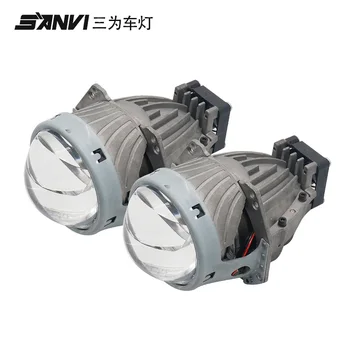 Sanvi nye LED-projektorens Linse Forlygter Med buet glas survice -, Ballast-35W 5500K 3 tommer Projektor Linse LED bil lys