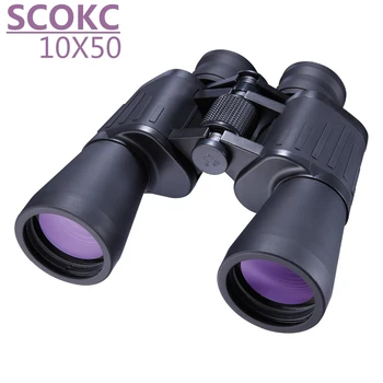 SCOKC Hd-10X50 kraftig zoom teleskop Kikkert til jagt professionel høj kvalitet ingen Infrarød hær kikkert