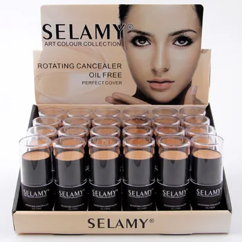 Selamy Mærke Makeup Bronzer Ansigt Concealer Stick for Lys, Mørk Hud Langvarig Konturfræsning Base Concealer Makeup Primer