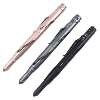 Selvforsvar Af EDC Taktiske Pen Udendørs Aluminium Redskab til Overlevelse Taktiske Kontor Blæk Pen LED Lommelygte Hånd Værktøj, Dele