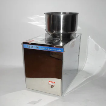 Semiautomatisk maskine, der vejer grainluar pulver fyldemaskine emballage, udstyr, 25 g 50 g 100 g