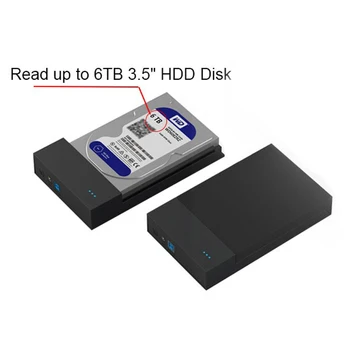 Send fra RUC af gratis sata hdd tilfældet for 6 TB harddisk USB3.0 hdd kabinet 2.5 3.5