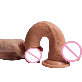 Sex Shop Blød Silikone Stor Realistisk Dildo Mandlige Kunstig Penis, Pik, Fisse Plug Massageapparat Sex Legetøj til Kvinder Game-Produkter