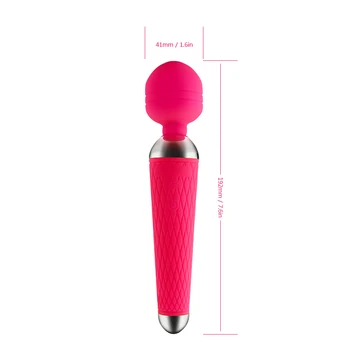 Sexlegetøj til Kvinde Klitoris vibrator sex legetøj USB-Genopladelige AV Magic Wand Vibratorer Massageapparat dildo vibrator for Adult sex shop