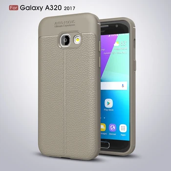 SFor Dække Samsung Galaxy A3 2017 Tilfælde Gummi Silicone Soft Phone Case for Samsung Galaxy A3 2017 Cover til Samsung A3 2017 A320