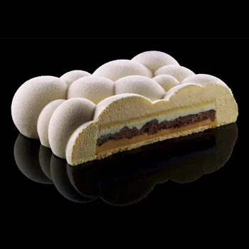 SHENHONG Uregelmæssige Cloud Design Silikone Kage form for 3D-Cupcake Jelly Budding Cookie Muffin Sæbe Mould DIY Moule Bagning Værktøjer