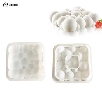 SHENHONG Uregelmæssige Cloud Design Silikone Kage form for 3D-Cupcake Jelly Budding Cookie Muffin Sæbe Mould DIY Moule Bagning Værktøjer