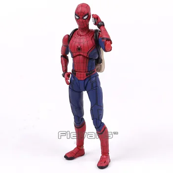 SHFiguarts Spider Mand Homecoming Spiderman PVC-Action Figur Collectible Model Legetøj med Retail Box