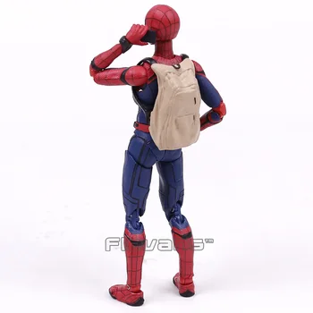 SHFiguarts Spider Mand Homecoming Spiderman PVC-Action Figur Collectible Model Toy 14cm