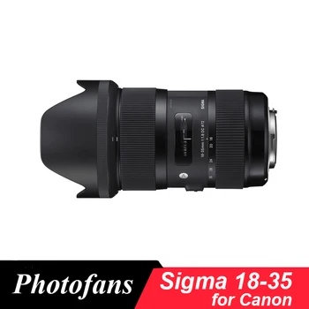 Sigma 18-35 Linse til canon 18-35mm f/1.8 DC HSM Kunst Linse til Canon 700D 750D 760D 800D 60D 70D 80D 7D T5i T3i