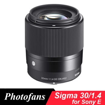 Sigma 30mm f/1.4 DC DN Moderne Objektiv til Sony E A5000 A6000 A6300 A6500