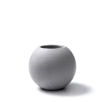 Silicone mold PRZY geometri skimmel urtepotter forme vase forme vaser mould 3d-forme pot Cement mould silica gel konkrete forme