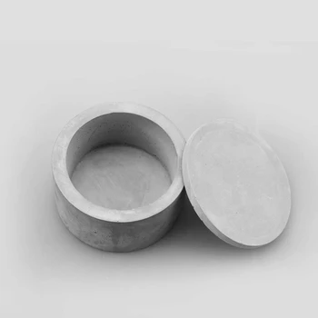 Silikone form for konkrete opbevaringsboks DIY-mini max silikone forme Konkrete smykkeskrin forme